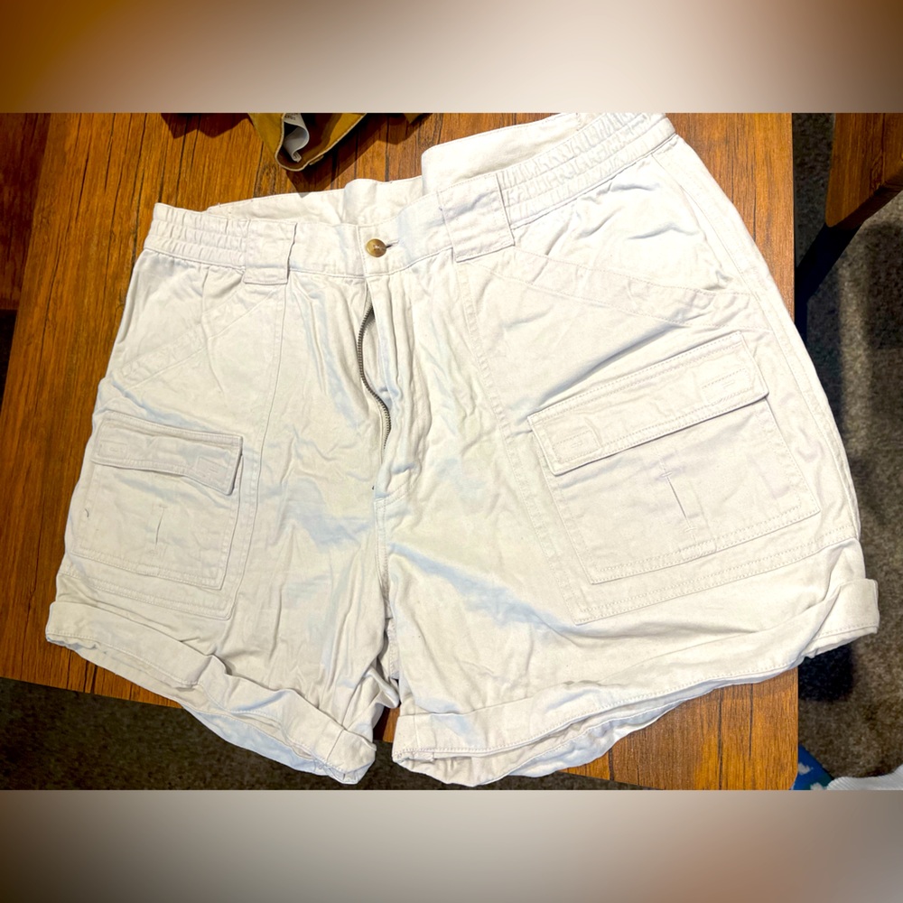 Mens PF Flyers Khaki Shorts